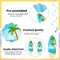 20pcs Surfing Surfboard Party Hanging Swirls Summer Surfing Birthday Party Decoration Surfboard Themed Swirl Ceiling Hanging Streamers for Summer Beach Surf Party Baby Shower Supplies